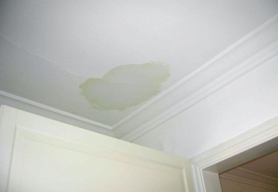 Ceiling water damage