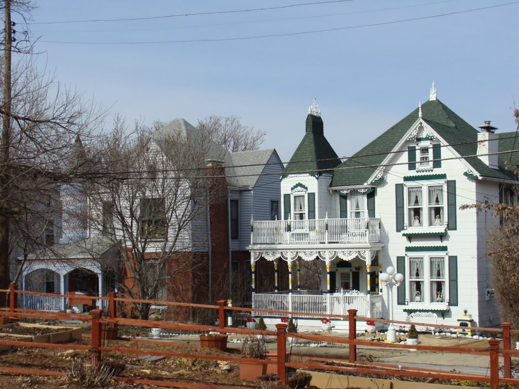 Victorian homes in Clifton Heights