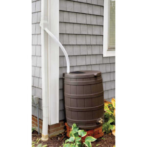 gutter rain barrel stl