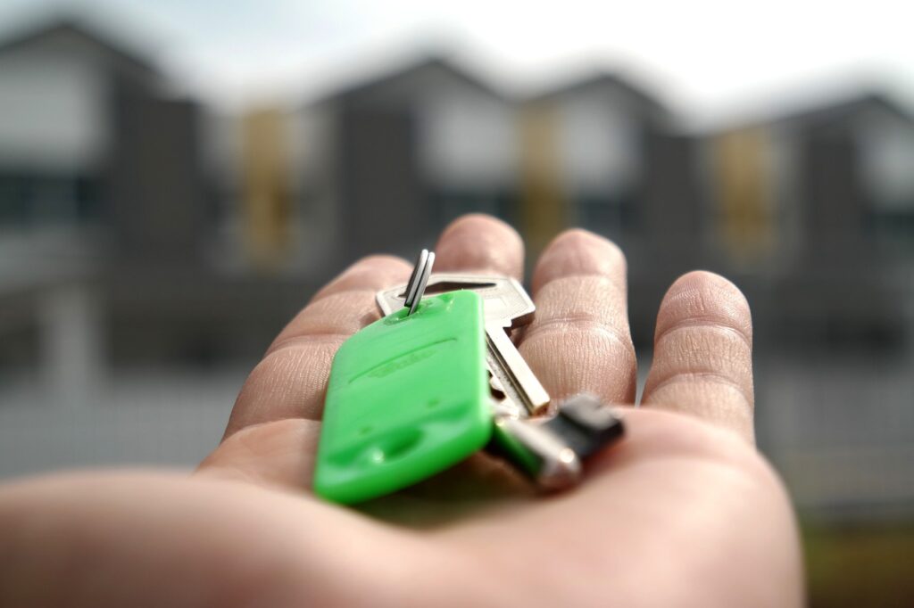 New homeowners keys